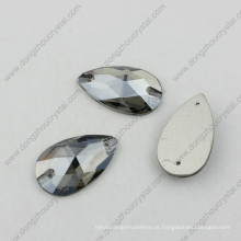 Drop Sliver Shade Crystal Sew em pedras para vestidos